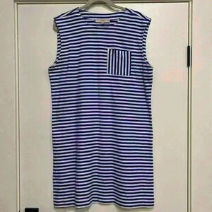 Loft Women’s Cotton Striped Dress Size M